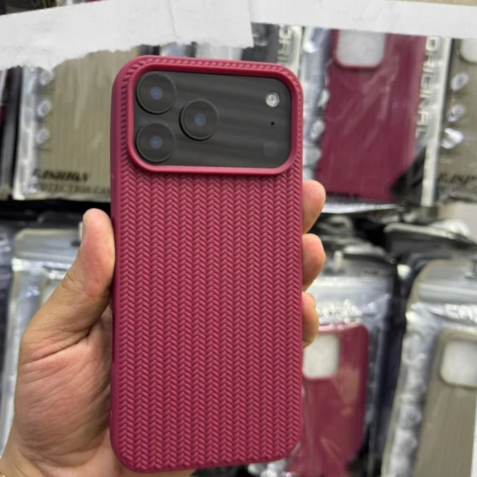 Textured Knitted Pattern Premium Case