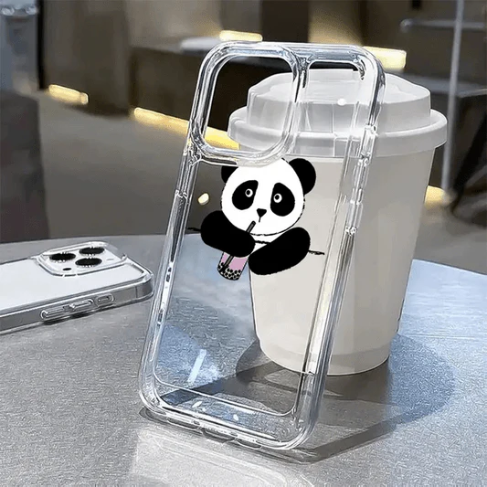 Cute Panda Acrylic Case
