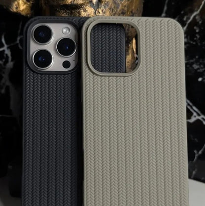 Textured Knitted Pattern Premium Case
