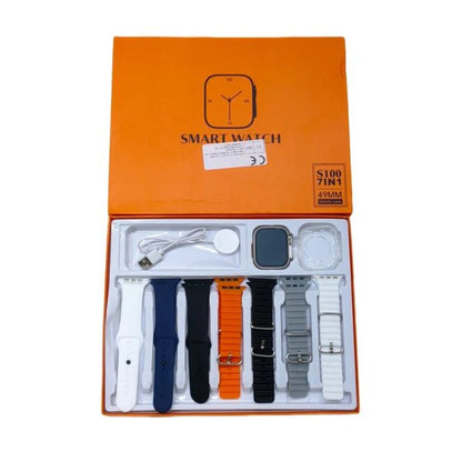 Smart Watch Ultra With 7 Straps