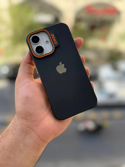 Orange Line Mint Black Case Premium Quality