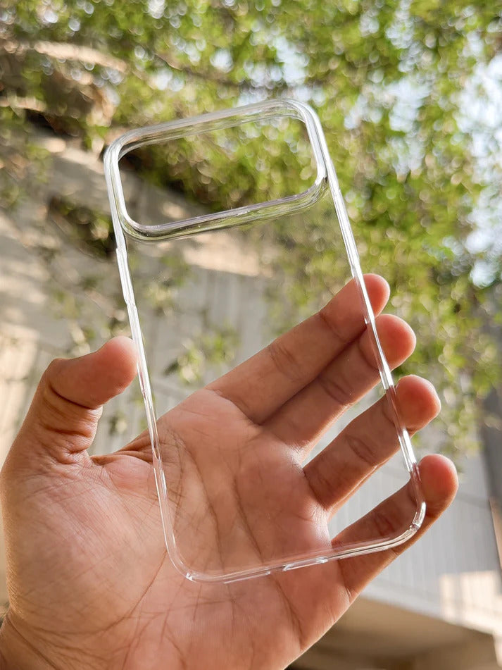Anti-Yellow Crystal Clear Acrylic Case Premium Quality