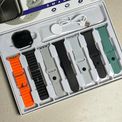 10 Smart Watch 7 in 1 Series (7 straps)