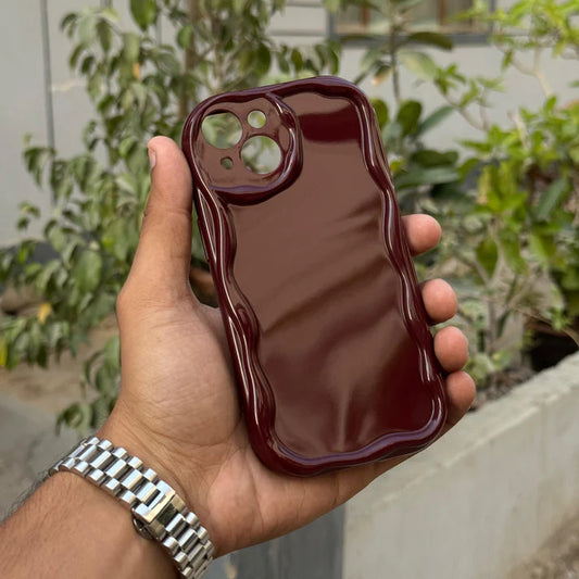 Cherry Wavy Aesthetic Case