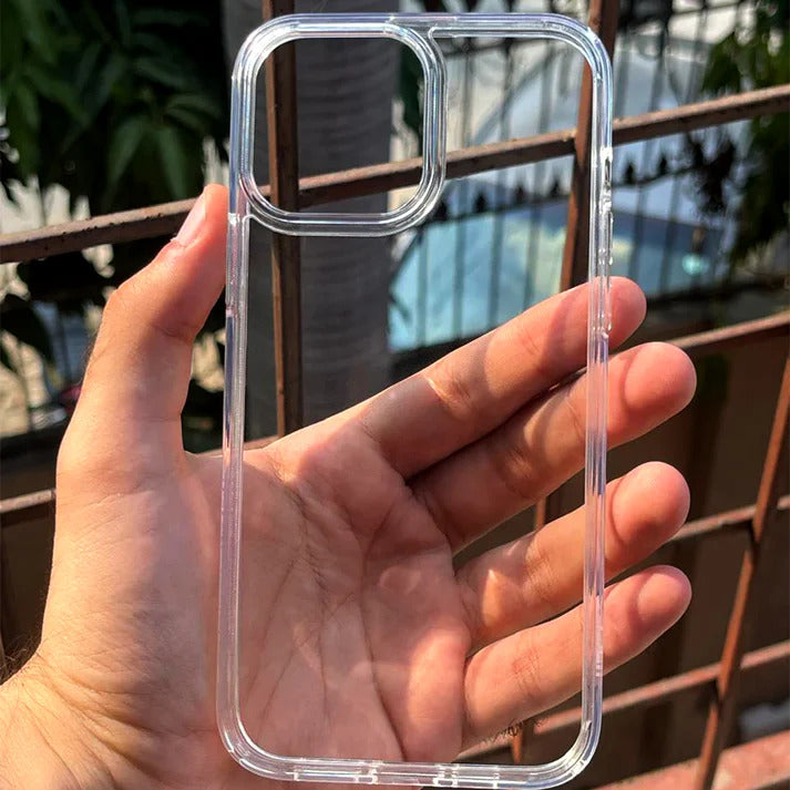 Anti-Yellow Crystal Clear Acrylic Case Premium Quality