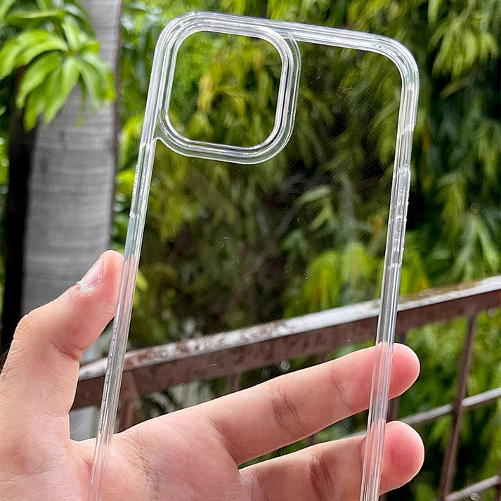 Anti-Yellow Crystal Clear Acrylic Case Premium Quality