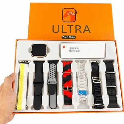 Smart Watch Ultra With 7 Straps