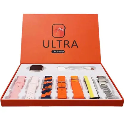 Smart Watch Ultra With 7 Straps